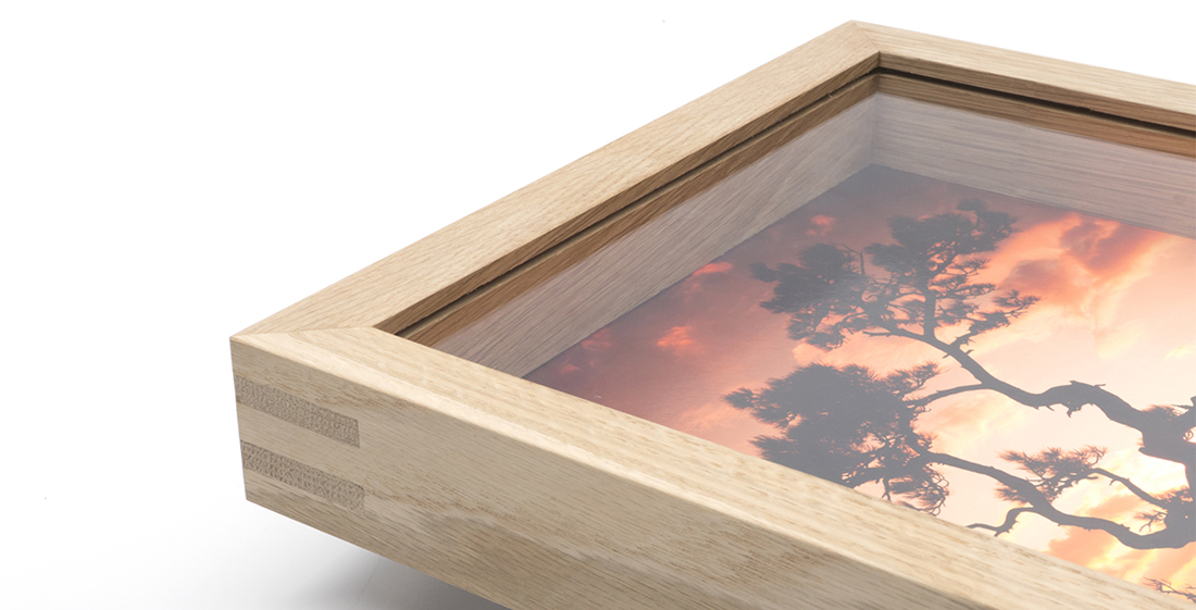Marco de madera para fotos, modelo ÁRBOL